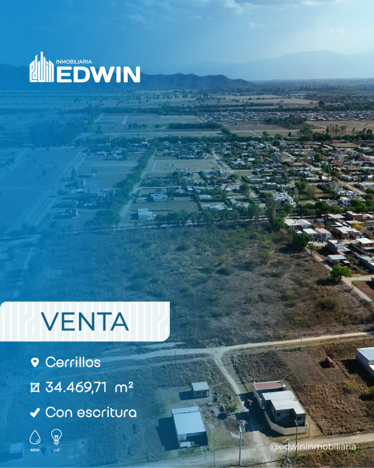 OPORTUNIDAD!!! 3,5 HECTAREAS EN CERRILLOS, recta de canepa altura Barrio Privado Olmos
